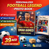 Personalized Sports Legend Photo Book