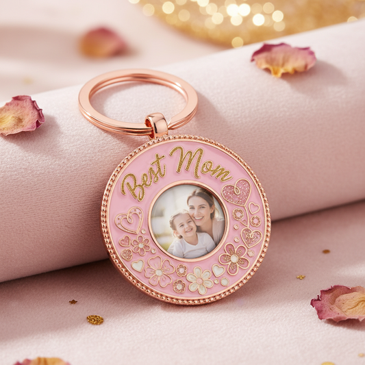 Best Mom Keychain
