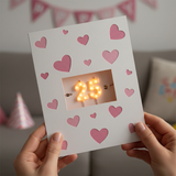 Number Candles Fire Card