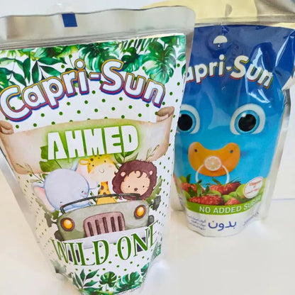 Customizable Capri-Sun Label
