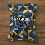 Amazing Husband Chip Wrapper