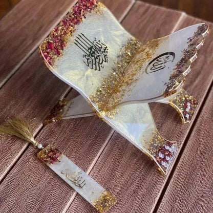 Handmade Resin Quran Stand