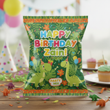 Dinosaur Birthday Chip Wrapper