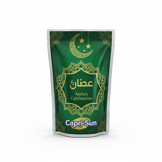 Holiday Celebration Capri-Sun Label